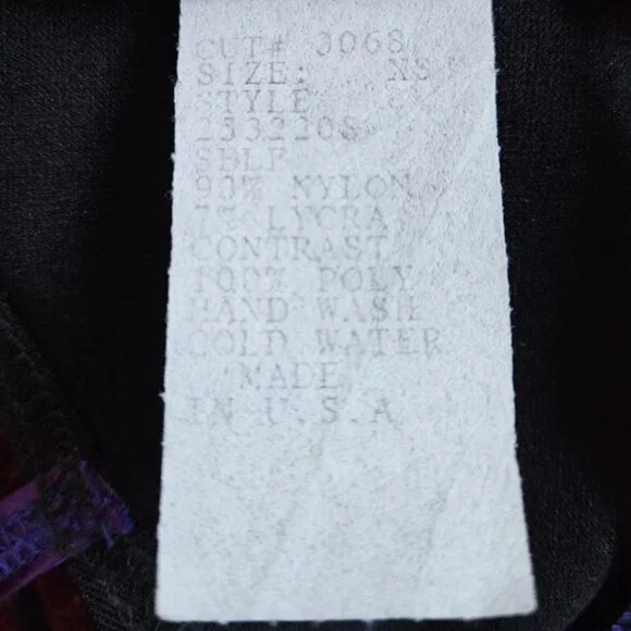 RARE Tadashi Shoji Purple & Black Mini Dress🖤💜🖤 - Picture 9 of 9